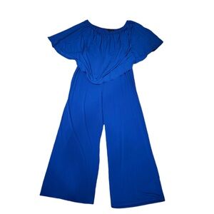 Boston Proper jumpsuit!  On or off shoulders. XL great condition.